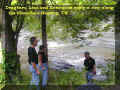 Lamonster Dragbars Lisa enjoy creek 1.JPG (51772 bytes)