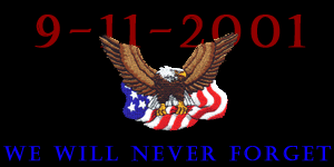 9-11-2001 - we will never forget