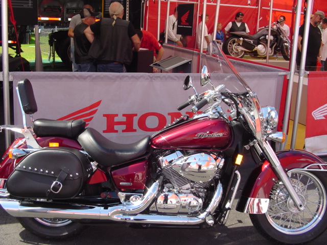 More VTX customs at Honda booth