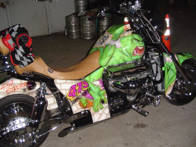 Another Boss Hoss Custom (Incredible Hulk Theme)