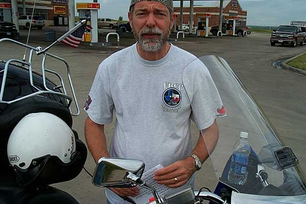 DFW VRCC President Ron Overberg
